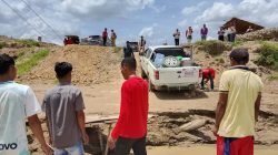 Buka Puasa Bersama dan Penyaluran Pangan untuk Warga Terdampak Banjir di Dusun Rantau Panjang