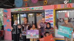 Wakil Walikota Jakarta Utara dan Sudin Sosial Jakarta Utara Gelar Penyaluran Bantuan Sosial