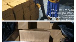 Patroli Malam Bea Cukai Malang Bongkar Peredaran 238 Ribu Batang Rokok Ilegal