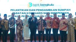 Andaru Pranata, Dilantik Gubernur Sebagai Komisaris Nonindependen Bank Bengkulu