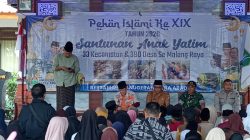 Fatayat NU Bantur dan PT ACA Santuni 316 Anak Yatim