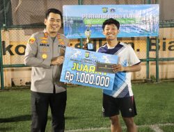 Polres Pelabuhan Tanjung Priok Gelar Lomba Futsal dan Night Run, Pererat Kekompakan Warga di Bulan Ramadhan