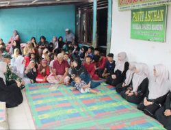 Ramadhan Berkah, Lanal Bengkulu Tebar Kepedulian Dengan Berbagi Sembako Kapada Aanak Panti Asuhan