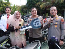 Korban Curanmor di Malang Bahagia Motornya Kembali, Diambil Gratis di Polres