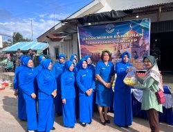 Lanal Dabo Singkep Gelar Bazar Ramadhan Murah dan Bagikan Takjil Kepada Masyarakat
