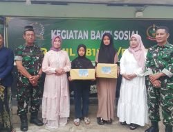 Hangatnya Kebersamaan Ramadan, TNI–Polri di Bantur Berbagi dengan Masyarakat