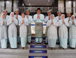 Mempererat Silaturahmi, Danlanal Bintan Hadiri Halal Bihalal Forkopimda Bintan