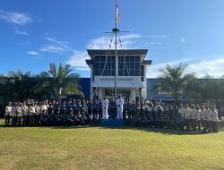 Komandan Lanal Sabang Pimpin Upacara Purna Tugas Prajurit