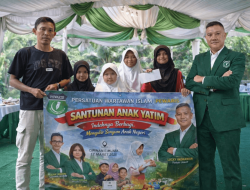 Aksi Sosial PEWARIS Berbagi Kebahagiaan untuk Anak Yatim