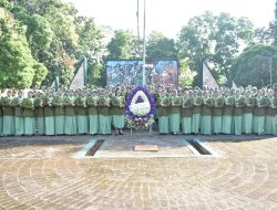 HUT ke-80 Persit KCK, Persit Kodim 0818–Zipur 5 Tabur Bunga di TMP Kepanjen Kenang Jasa Pahlawan