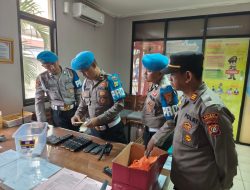Operasi Gaktibplin dan Tes Urine di Polsek Sunda Kelapa  Seluruh Personel Negatif Narkoba