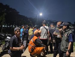 Seorang Pemuda Ceburkan Diri  ke  Danau Cincin Papanggo, Tj. Priok, Jakarta Utara