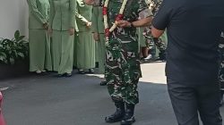 Korem 083/Baladhika Jaya Sambut Danrem Baru dan Lepas Brigjen TNI Kohir