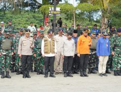 Lanal Bengkulu Ikuti Apel Gelar Latihan Kesiapsiagaan Operasional Penanggulangan Bencana Alam Gempa Bumi Megathrust Tahun 2026