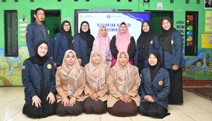 Universitas Panca Sakti Bekasi  Mengadakan Seminar Kesehatan Dan Gizi Di Tk Al-Aisyah “Tekankan Pentingnya Makanan Bergizi Untuk Anak Usia Dini”