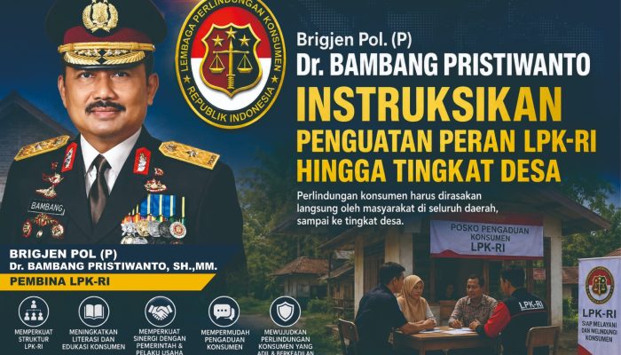 Pembina LPK RI Dorong Posko Pengaduan Konsumen Desa