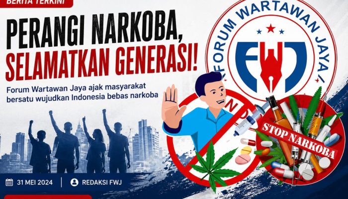 Jakarta Darurat Narkoba Tim 9 DPP FWJI Minta Aparat Segera Laksanakan Penindakan Extraordaniry