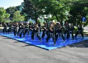 Tingkatkan Kemampuan Beladiri, Prajurit Kodim 0818/Malang-Batu Ikuti Ujian Kenaikan Tingkat Pencak Silat Militer