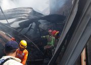 Gudang Rongsokan di Turen Terbakar, Kerugian Ditaksir Capai Rp200 Juta