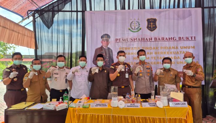Misteri Absennya Awak Media di Pemusnahan Barang Bukti Kejari Tojo Una-Una, Ada Apa?