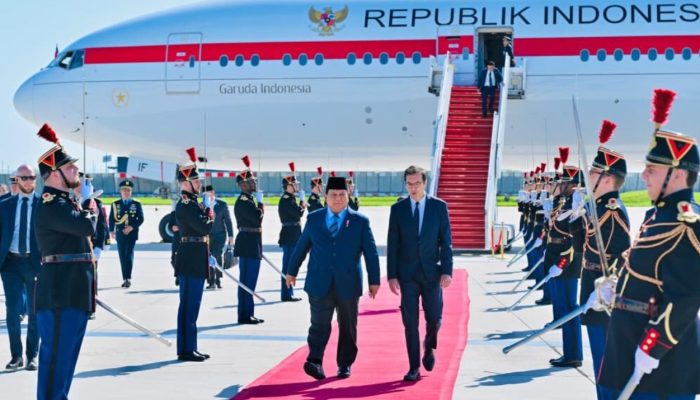 Presiden Prabowo Tiba di Paris, Kunjungan Resmi Kenegaraan Perkuat Kerja Sama Super Strategis