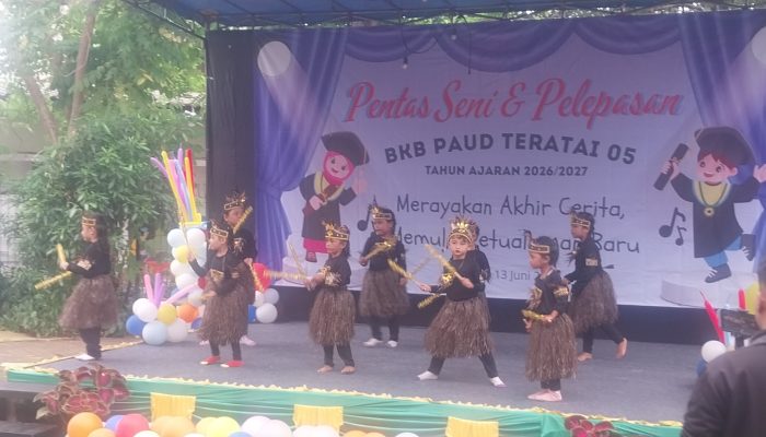 BKB PAUD TERATAI 05 Sunter  Agung Gelar Pentas Senin dan Pelepasan 2026