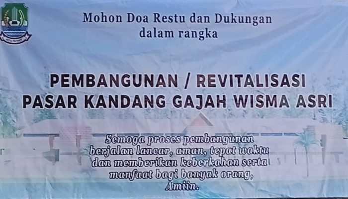 Disperindag Kota Bekasi Pastikan Revitalisasi Pasar Kandang Gajah Wisma Asri Siap Dilaksanakan
