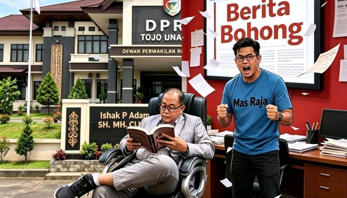 Bantah Isu Aliran Dana Rp1 Miliar ke Pejabat Touna, Mas Raja Bikin Surat Pernyataan di Atas Materai.
