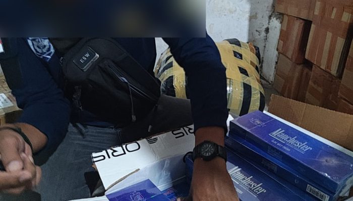 Jalur Ekspedisi Jadi Sasaran, Bea Cukai Malang Gagalkan Kiriman 150 Ribu Batang Rokok Ilegal dari Jambi