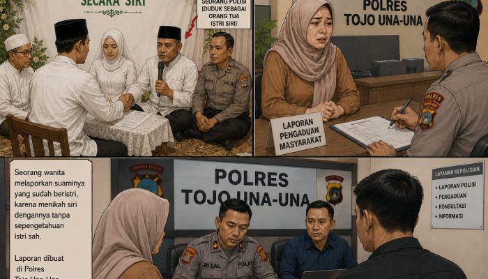 “Kasus Nikah Siri RL: Kapolres Touna Didesak Usut Tuntas Secara Transparan.
