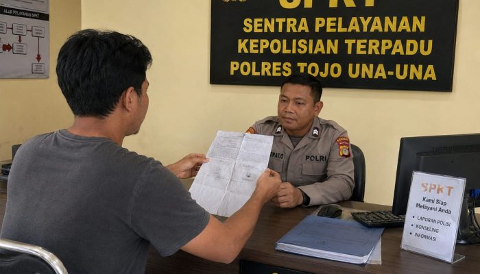 Djafar Minta Kapolres Touna Tindak Tegas Mantan Karyawan : Kasus Sudah Dilaporkan, tapi Belum Ada Pemanggilan