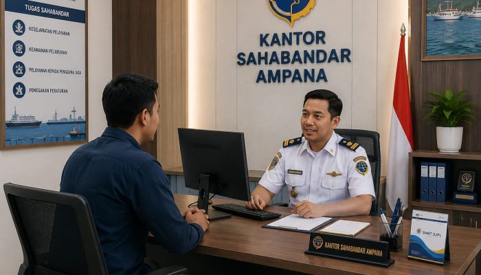 Gaji Honorer Dipotong Sepihak, Vendor Mengaku Disetor ke Syahbandar, Polres Touna Dalami Kasus.
