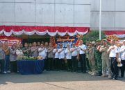 Muspika Bekasi Selatan Beri Kejutan Hari Bhayangkara ke-80, Perkuat Sinergitas Tiga Pilar di Polsek Bekasi Selatan