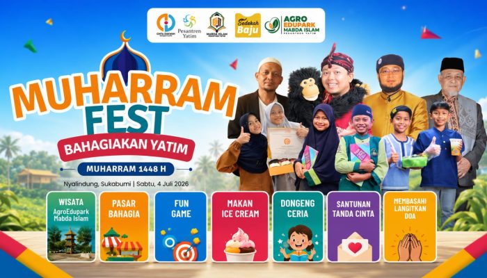 MUHARRAM FEST, Pondok Pesantren Mabda Islam Santuni  Anak Yatim