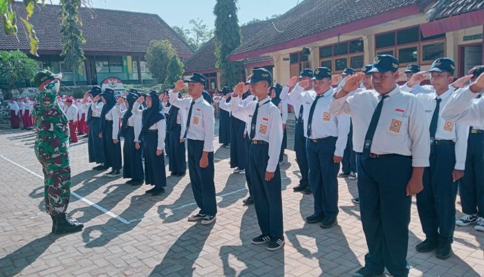 MPLS Berkonsep Bela Negara, SDN 2 Donowarih dan SMPN 2 Karangploso Gandeng Pusdik Arhanud