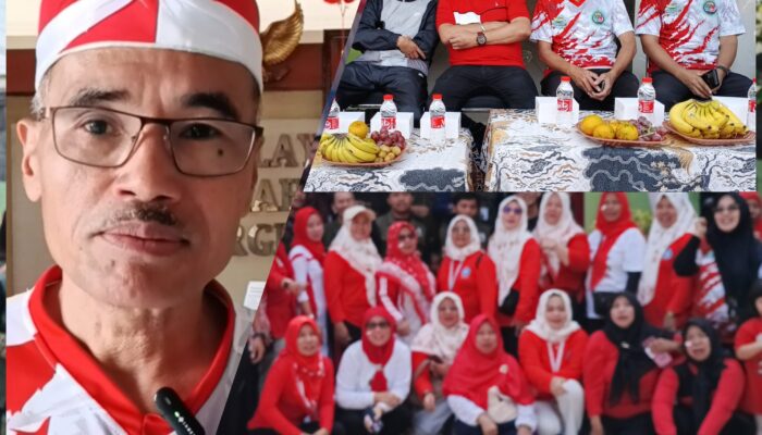 Lurah Bantargebang Sowi Hidayatullah, S.T.,  Mengapresiasi KKN UPB ke 3 Gelar Program Penghijauan di Kelurahan Bantargebang
