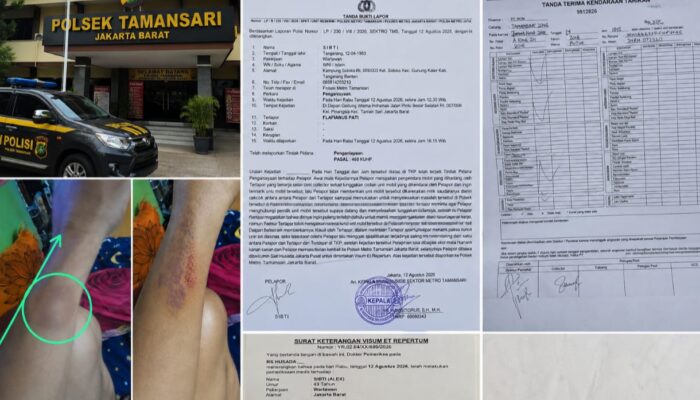 Laporan Dugaan Penganiayaan Wartawan di Tamansari Dipertanyakan, Penarikan Kendaraan Disorot