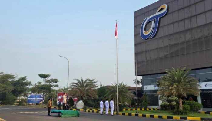 OT Group Saat Upacara Bendera HUT RI Ke-81