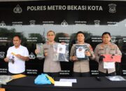 Polres Metro Bekasi Kota Ungkap 6 Kasus Kriminal Menonjol, 11 Tersangka Diamankan