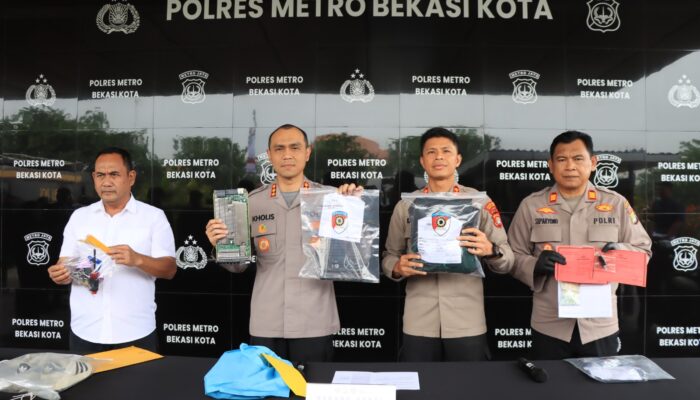 Polres Metro Bekasi Kota Ungkap 6 Kasus Kriminal Menonjol, 11 Tersangka Diamankan