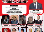 Dihadiri Menteri Kebudayaan RI Fadli Zon , 81 Penyair Indonesia Bicara Tentang Indonesia ‘Merdeka Katamu’
