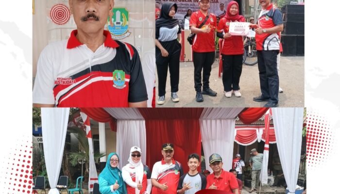 Gebyar HUT ke-81 RI di Kecamatan Mustikajaya Berlangsung Meriah