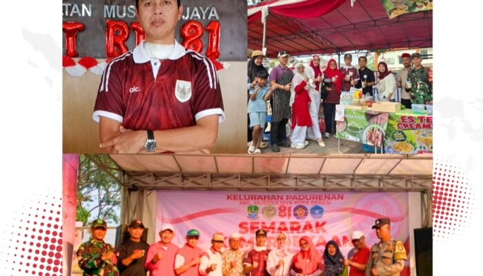 Lurah Samad Saepullah Kelurahan Padurenan Mustikajaya Meriahkan HUT RI ke-81