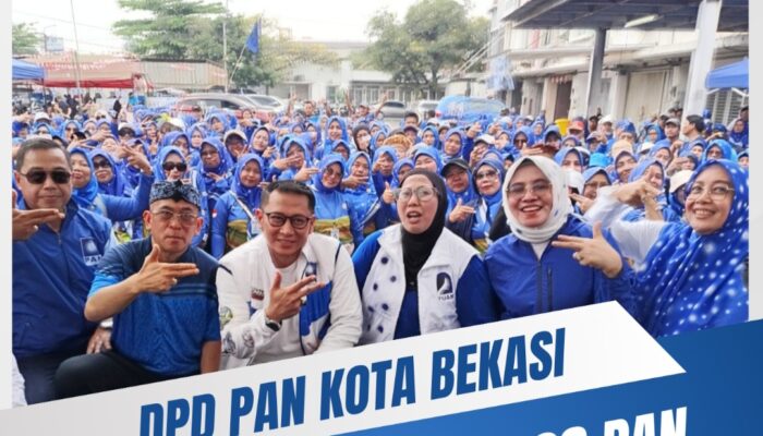 H. Abdul Muin Hafied Tasyakuran HUT ke-28 PAN, DPD PAN Kota Bekasi