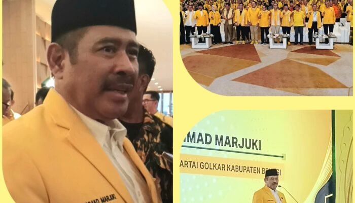 H. Akhmad Marjuki Kembali Pimpin DPD Partai Golkar Kabupaten Bekasi