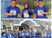 Epi Kandiana, S.H Hadir Acara HUT Ke-25 Demokrat Kota Bekasi, Bergerak Kerja Bakti dan Cat Masjid Jami Baitul Ma’mur