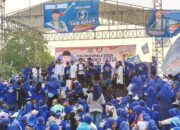 Gelar Pawai Akbar dan Janjikan Lahan TPU 500 Meter, Zaid Husain Mantap Maju Pilkades Pahlawan Setia