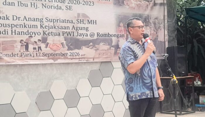 Ketua PWI Jaya  Kesit Budi Handoyo Sampaikan Apresiasi yang Luar Biasa Ultah Suratkabar Dialog 28 Tahun dan Website HarianDialog 14 Tahun