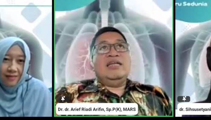 Peringati Hari Paru Sedunia, PDPI Tegaskan Pentingnya Kesehatan Paru