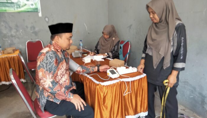 LDII Pakisaji Gelar Cek Kesehatan Gratis, 82 Warga Ikuti Pemeriksaan